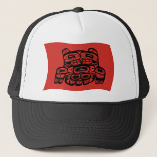 Skagit-stammens flagghatt truckerkeps