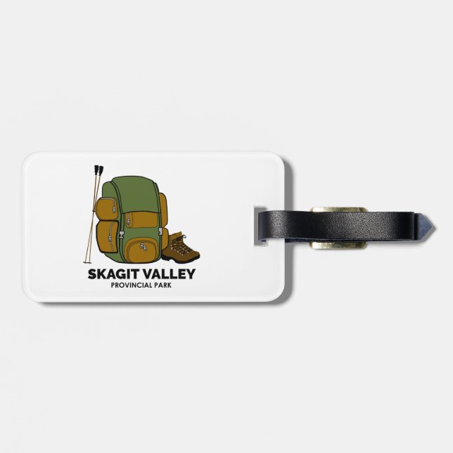 Skagit Valley Province Park Backpack Bagagebricka (Baksida Vågrät)