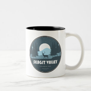 Skagit Valley Provincial Park rådjur Två-Tonad Mugg