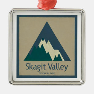 Skagit Valley Provincial Park Rustic Julgransprydnad Metall