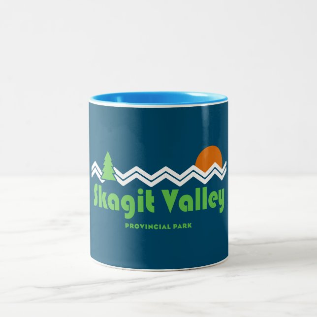Skagit Valley Provinspark Retro Två-Tonad Mugg (Center)