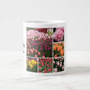 Skagit Valley, WA-tulpaner mugg Jumbo Mugg