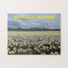 Skagit Valley Washington Narcissfält Pussel