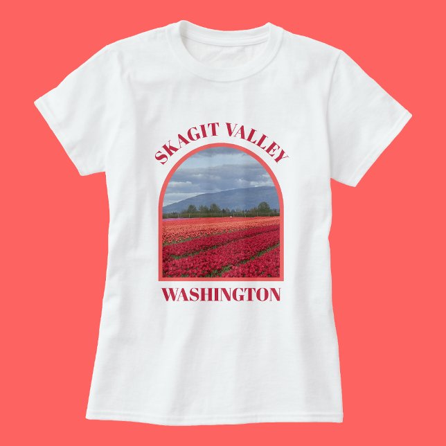 Skagit Valley Washington Tulpanfält T-shirts (Skapare uppladdad)