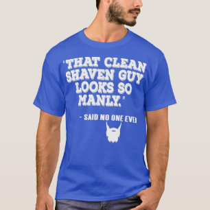 Skägnad skäggsgåva 17 av skäglat skäglat fullt t shirt