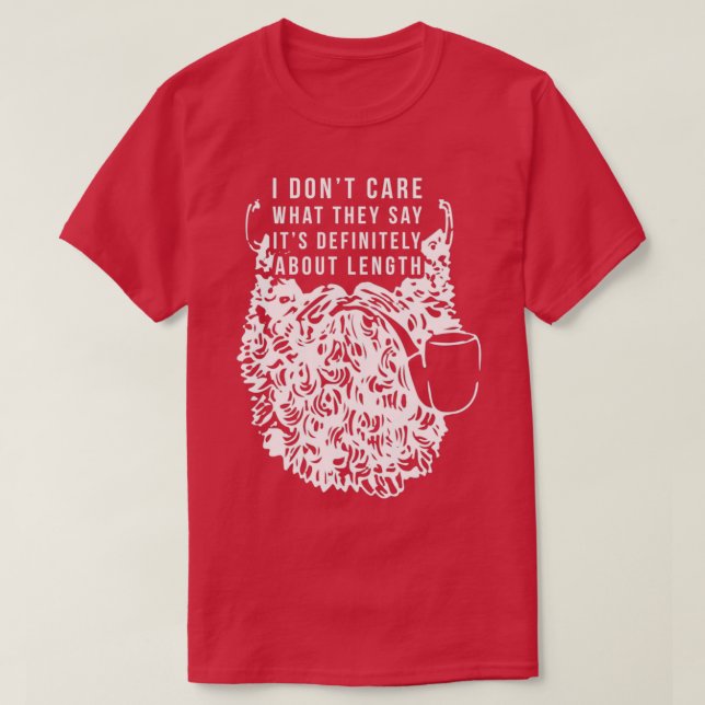 Skägnad skäggsgåva 22 t shirt (Design framsida)