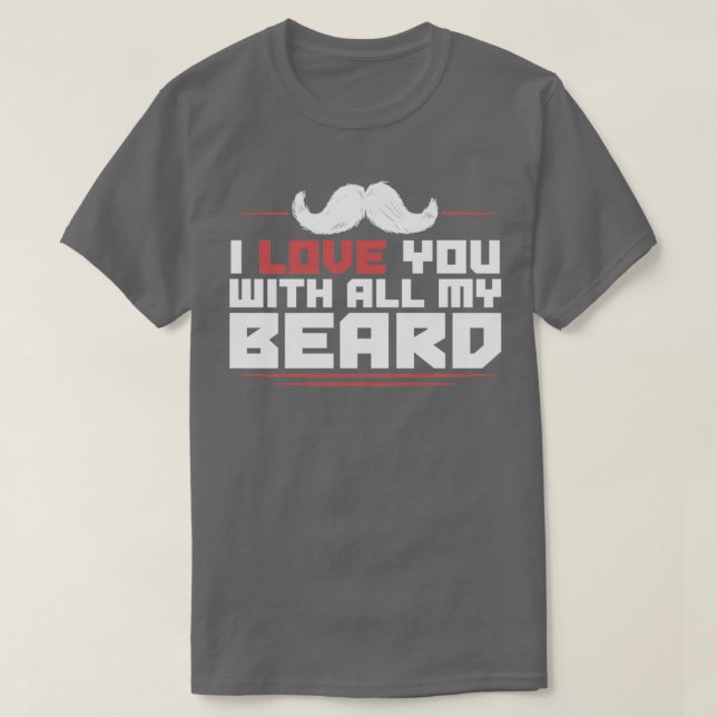 Skägnad skäggsgåva 23 t shirt (Design framsida)