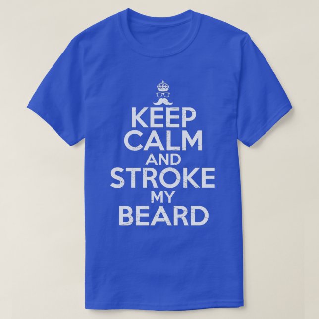Skägnat skäggigt skäglat skägnat skäggsgåva 2 t shirt (Design framsida)