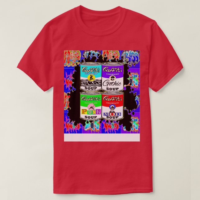 SkaGothicPunkMod Soppa T Shirt (Design framsida)