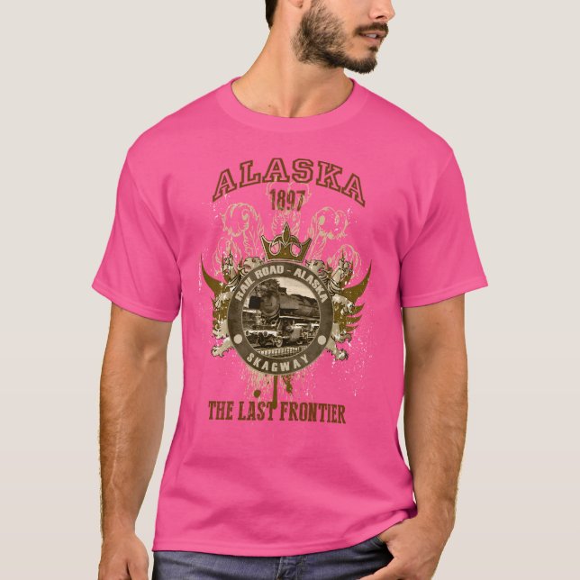 Skagway Alaska 1897 T Shirt (Framsida)