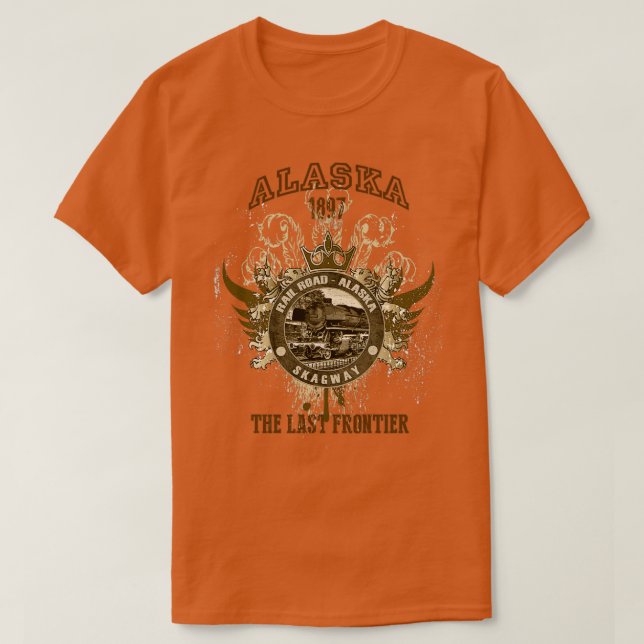 Skagway Alaska 1897  T Shirt (Design framsida)