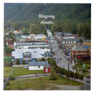 Skagway, Alaska Kakelplatta