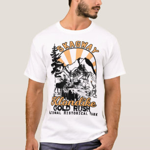 Skagway Alaska Klondike Guld-Rush nationalpark Ke T Shirt