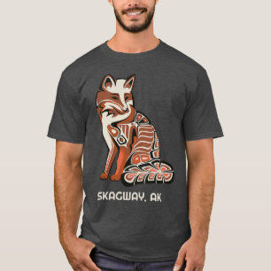 Skagway Alaska Native American Tribal Fox Haida St T Shirt