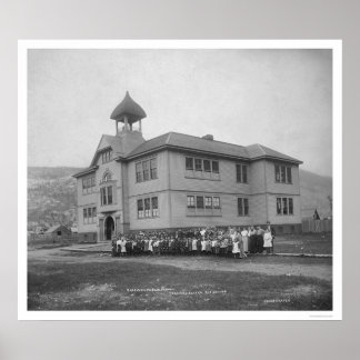 Skagway Alaska Public School 1906 Poster