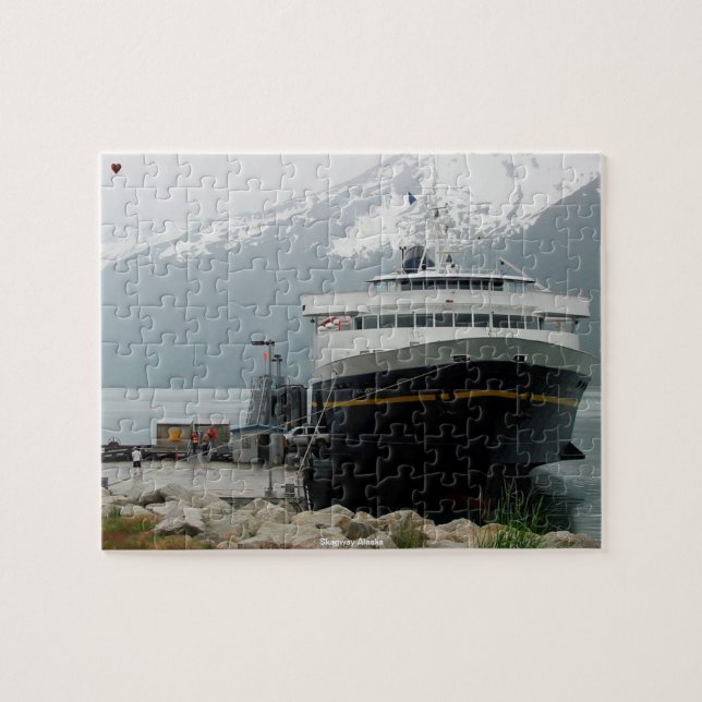 Skagway Alaska Pussel (Horisontell)