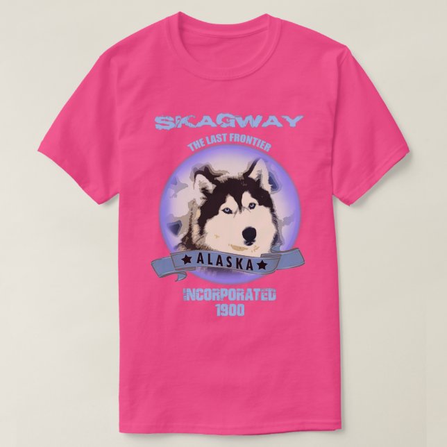 Skagway Alaska T Shirt (Design framsida)