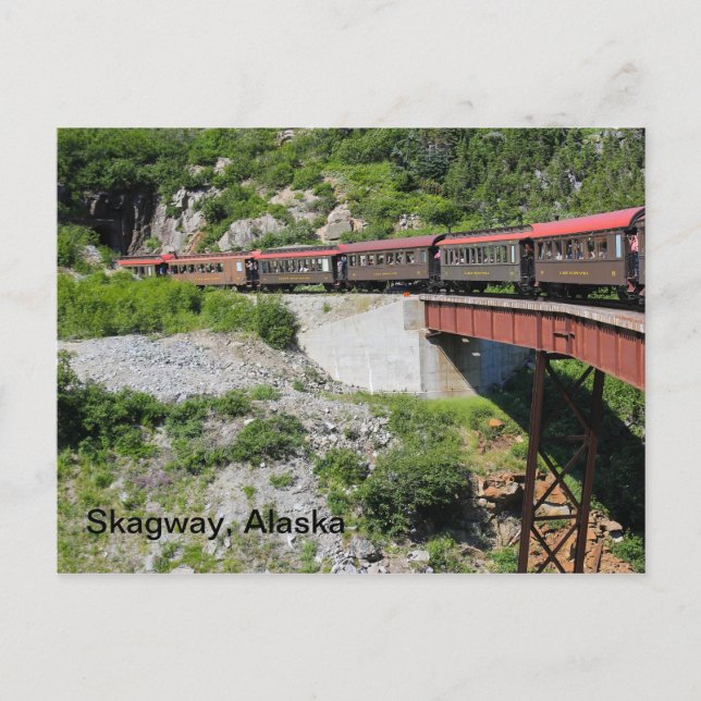 Skagway, Alaska Vykort (Framsida)