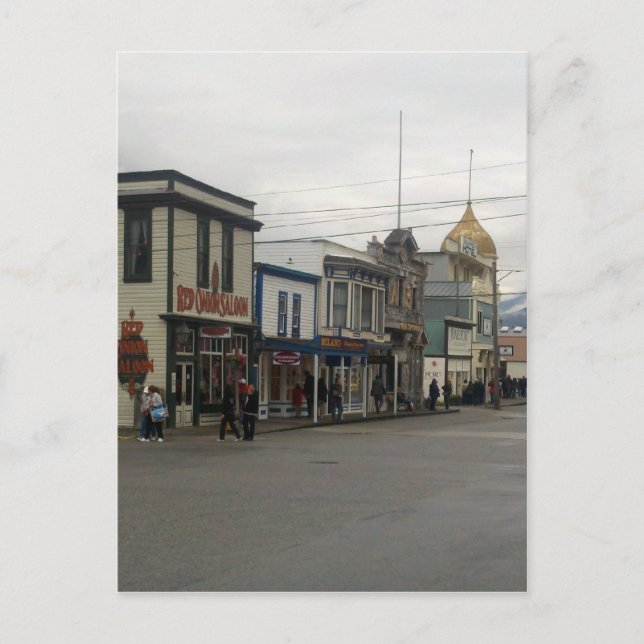 Skagway, Alaska Vykort (Framsida)