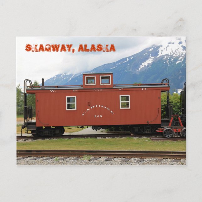 Skagway, Alaska Vykort (Framsida)