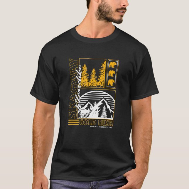 Skagway National Historic Park Klondike Alaska Sou T Shirt (Framsida)