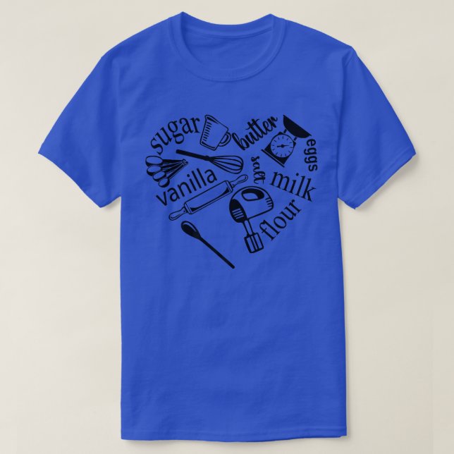 Skaka Älskare Ba T Shirt (Design framsida)