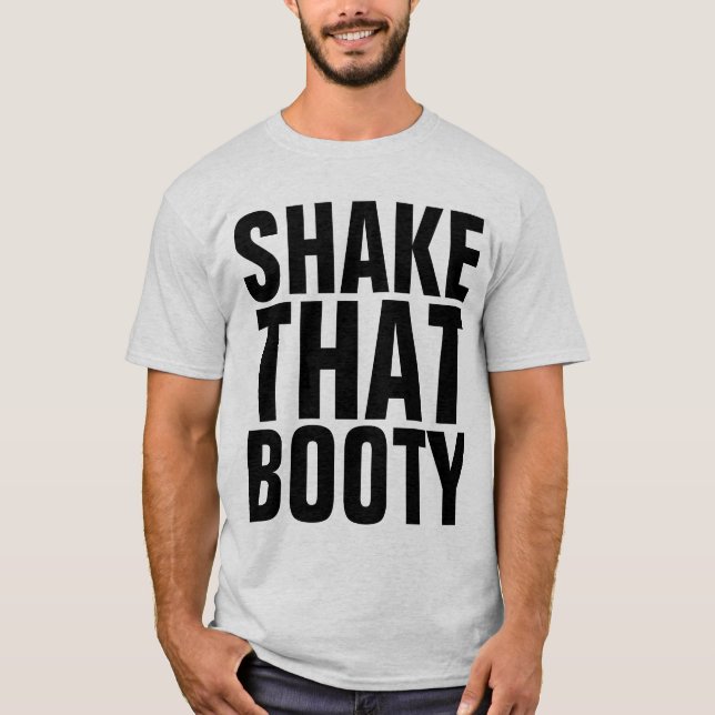 SKAKA ATT BOOTY MANAR FUNNY T-Shirts (Framsida)