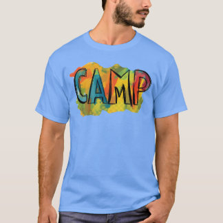 Skaka av stresset camp i stil tjej t shirt