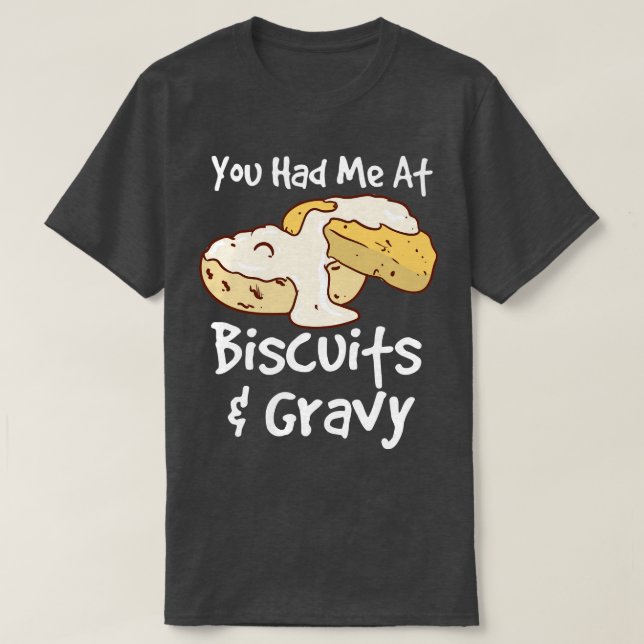 Skaka Biscuit och grav T Shirt (Design framsida)