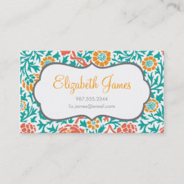 Skaka Blommigten för skalkoraller och återställand Visitkort