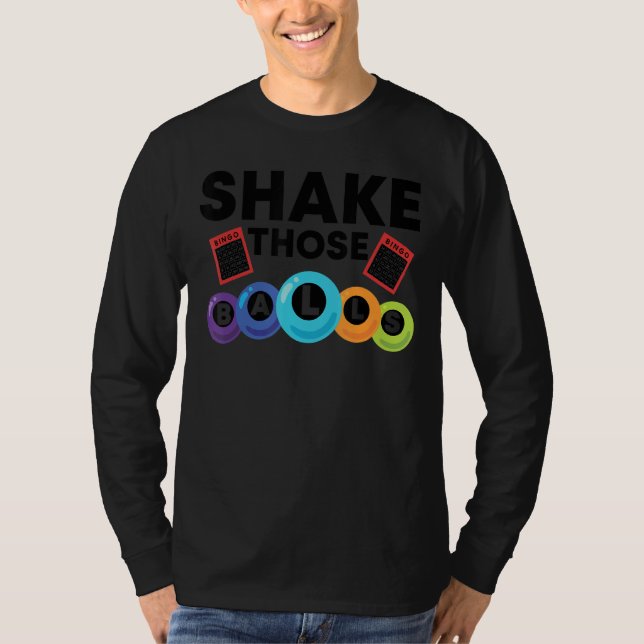 Skaka Bollar Funny Bingo Funny Bingo 2 T Shirt (Framsida)