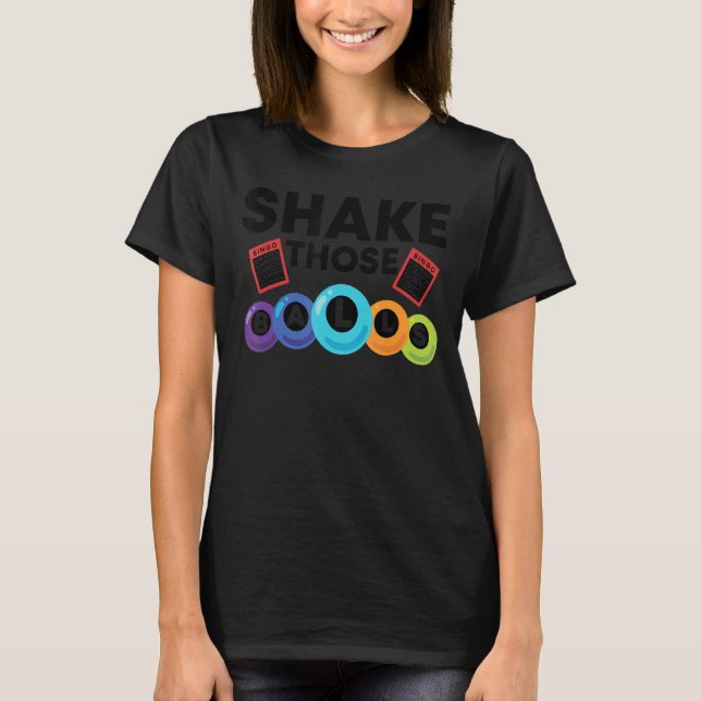 Skaka Bollar Funny Bingo Funny Bingo 2 T Shirt (Framsida)