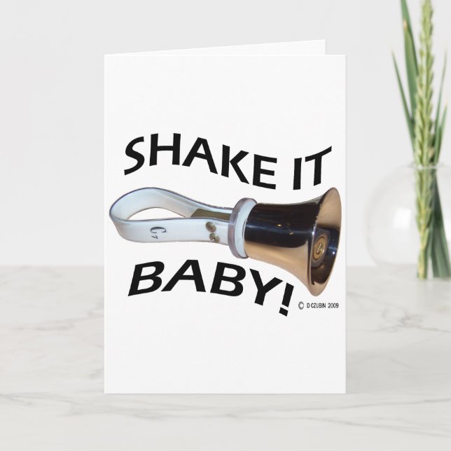 Skaka det Baby! Kort (Framsida)