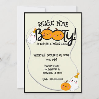Skaka din inbjudan till Halloween fest i Booty