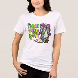 Skaka din stjärt Mardi Gras T-shirt – Rolig karnev