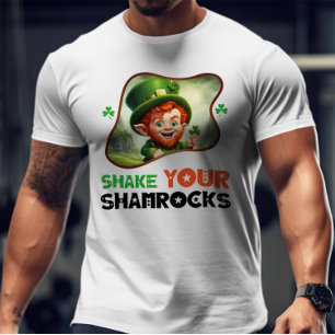 Skaka dina Shamrocks - Carnival Klöver Bäck T Shirt