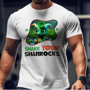 Skaka dina Shamrocks - Leprechauns Göm och sökning T Shirt
