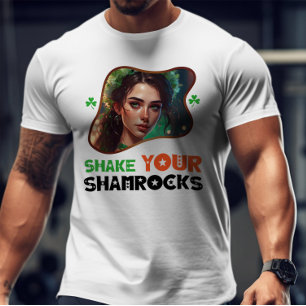 Skaka dina Shamrocks - Leprechauns Skavenger Hunt T Shirt