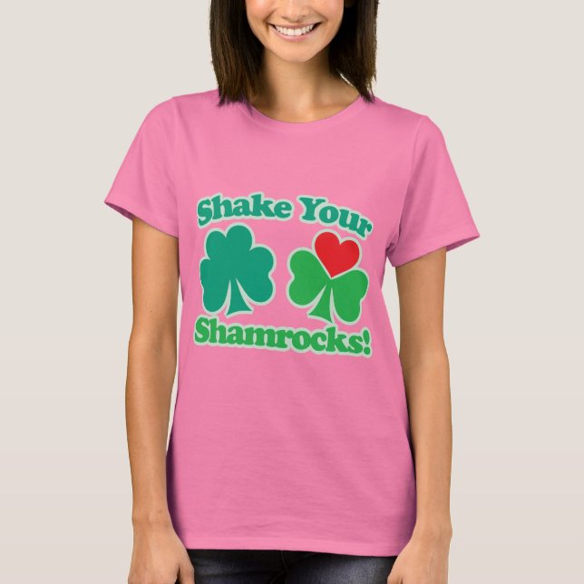 Skaka dina skakningar t-shirt (Framsida)