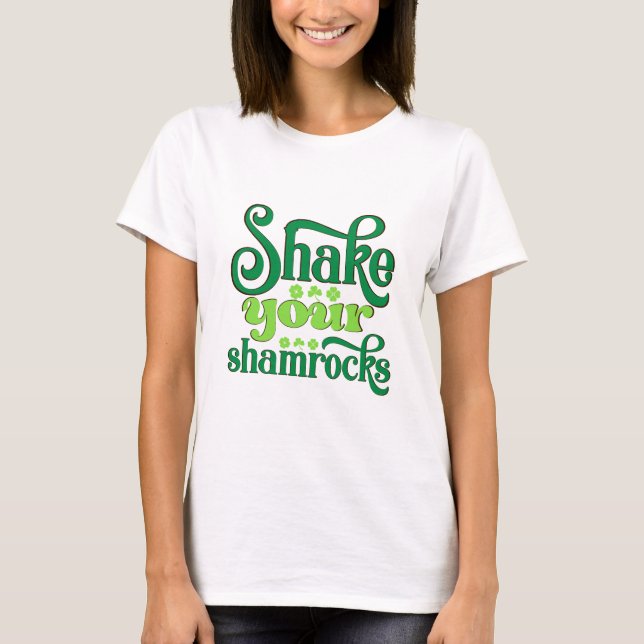 Skaka dina skakningar t shirt (Framsida)