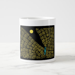Skaka ljuset jumbo mugg