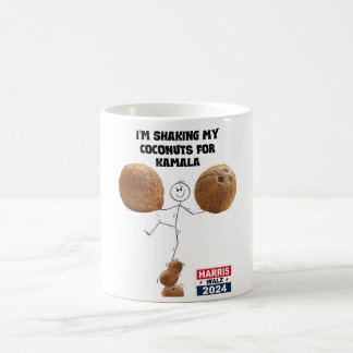 Skaka mina kokonturer för Kamala Kaffemugg
