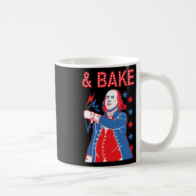 Skaka och drick de amerikanska presidenterna Lyckl Kaffemugg (Höger)