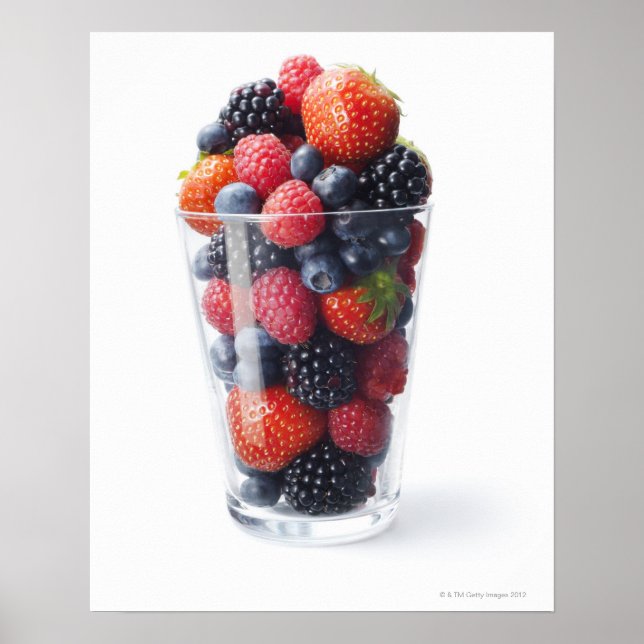 Skaka på obehandlad frukt poster (Framsidan)