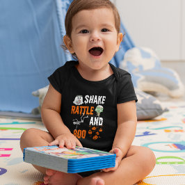 Skaka, rattle, Boo Skeleton Zombie Roligt Hallowee T Shirt