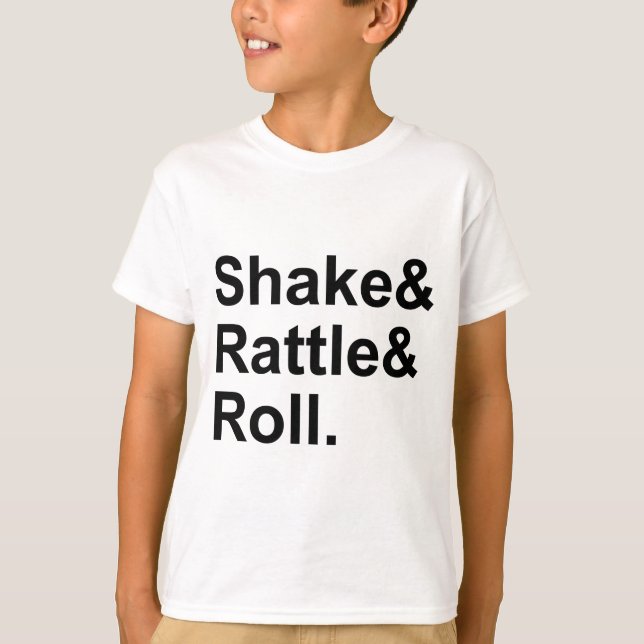 Skaka Rattle & Roll | Spirit of Sten N'Roll Music Tee (Framsida)