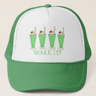 Skaka! Shamrock St. Patrick's Day Milkshake Truckerkeps