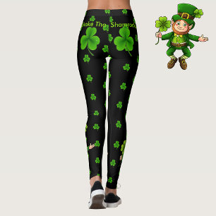 Skaka Shamrocks St Patrick's Day Leggings