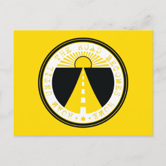 Skaka tills vägen blir hemma vykort