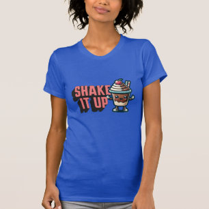Skaka upp choklad Milkshake Pun T Shirt